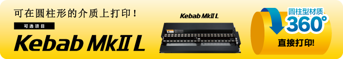 Kebab MkII L：直接在圆柱型材质上进行360°UV打印！