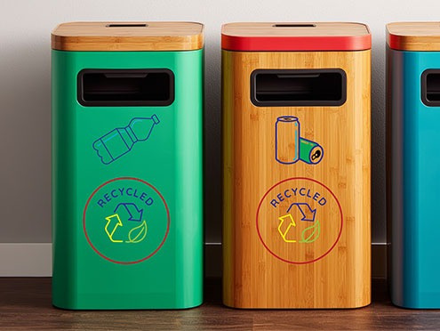 垃圾箱(功能指示标)