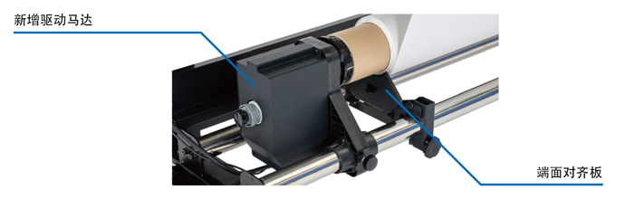 新增驱动马达/端面对齐板