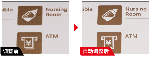 一键操作，自动完成调整