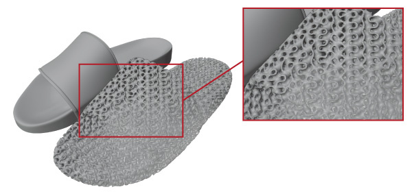 LATTICE ≫ 实现3D模型轻量化并赋予缓冲性能