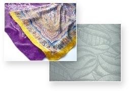 随意地在棉、麻、丝绸、人造丝上自由设计
