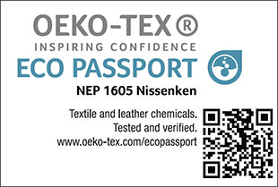 ECO PASSPORT认证标签 No. NEP 1605