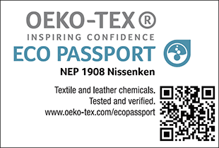 ECO PASSPORT认证标签 No. NEP 1908