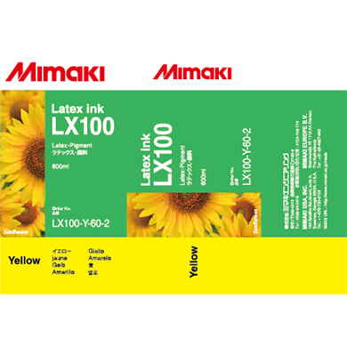 LX100-Y-60 LX100 Latex Ink pack Yellow