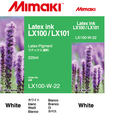 LX100-W-22 LX100/LX101 Latex Ink cartridge White