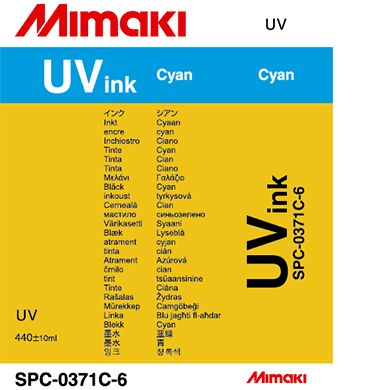 SPC-0371C UV curable ink Cyan