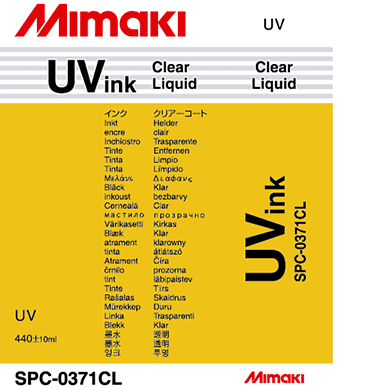 SPC-0371Cl UV curable ink Clear