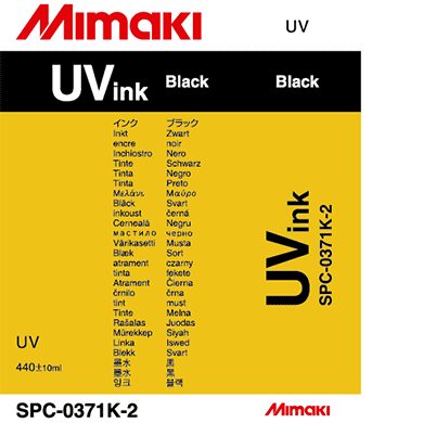 SPC-0371K UV curable ink Black