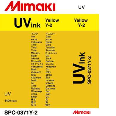 SPC-0371Y-2 UV curable ink cartridge Yellow