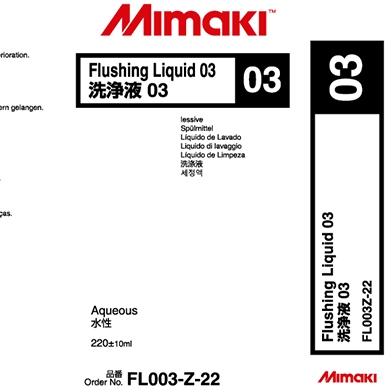 FL003-Z-22 Flushing Liquid 03 Cartridge
