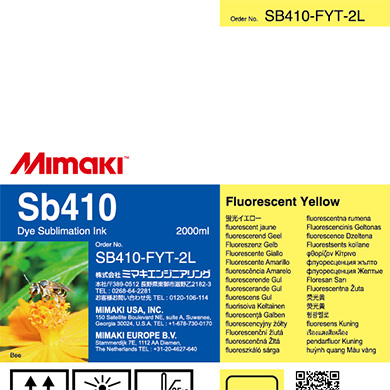 SB410-FYT-2L Sb410 Fluorescent Yellow T