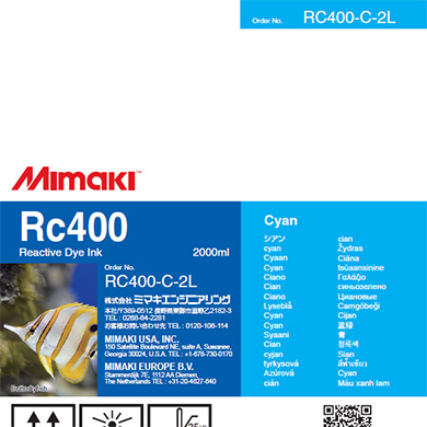 RC400-C-2L Rc400 Cyan