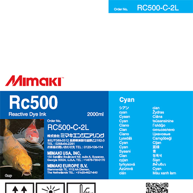 RC500-C-2L Rc500 Cyan