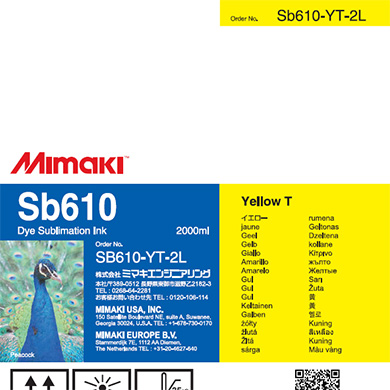 SB610-YT-2L Sb610 Yellow T