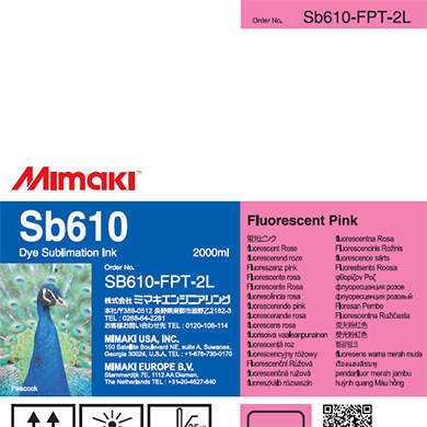 SB610-FPT-2L Sb610 Fluorescent Pink T
