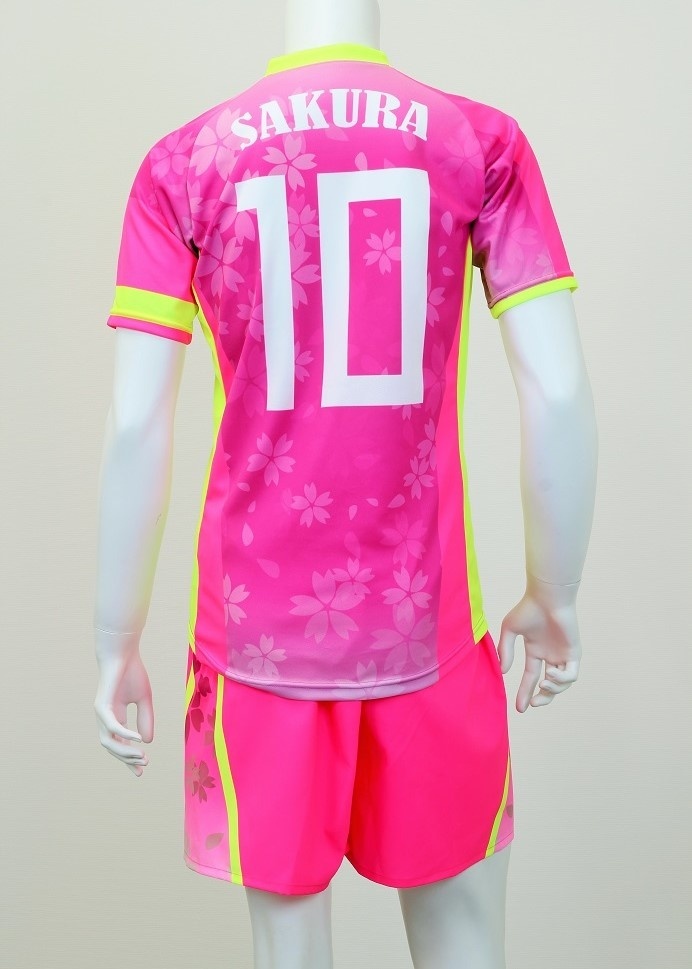 足球服：荧光色服装（升华转印）