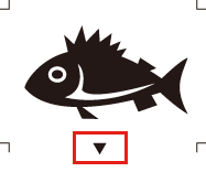 Illustration with print direction mark_